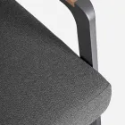 Outdoor Sofa in Fabric with Aluminum Structure, Homemotion - Cara Viadurini