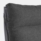 Outdoor Sofa in Fabric and Aluminum with Reclining Backrest - Nathy Viadurini