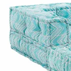 Ethnic Two Seater Garden Sofa in Water Repellent Fabric - Shamo Viadurini