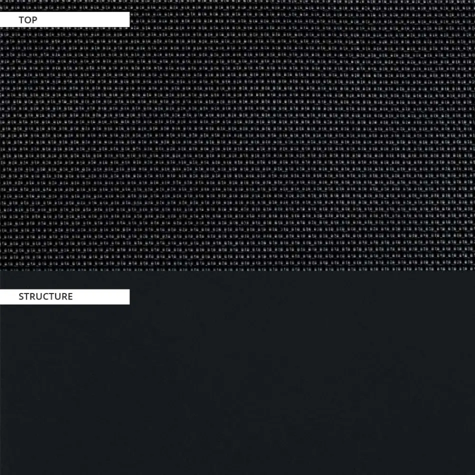 Garden Sofa with Aluminum Base and Textilene Seat Made in Italy - Maureen Viadurini