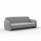 Modern design polyethylene garden sofa Pezzettina by Vondom Viadurini