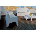 Jut by Vondom garden sofa, in polyethylene resin, design Viadurini