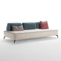 3 Seater Sofa in Removable Fabric Made in Italy - Mykonos