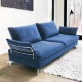 Living Room Sofa with 2 Backrests and 2 Movable Armrests - Precious