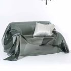 Modern design sofa in Jolly smoked plexiglass, made in Italy Viadurini