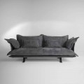 Modern design fabric or leather sofa Shita, 170,220 or 250 cm lenght