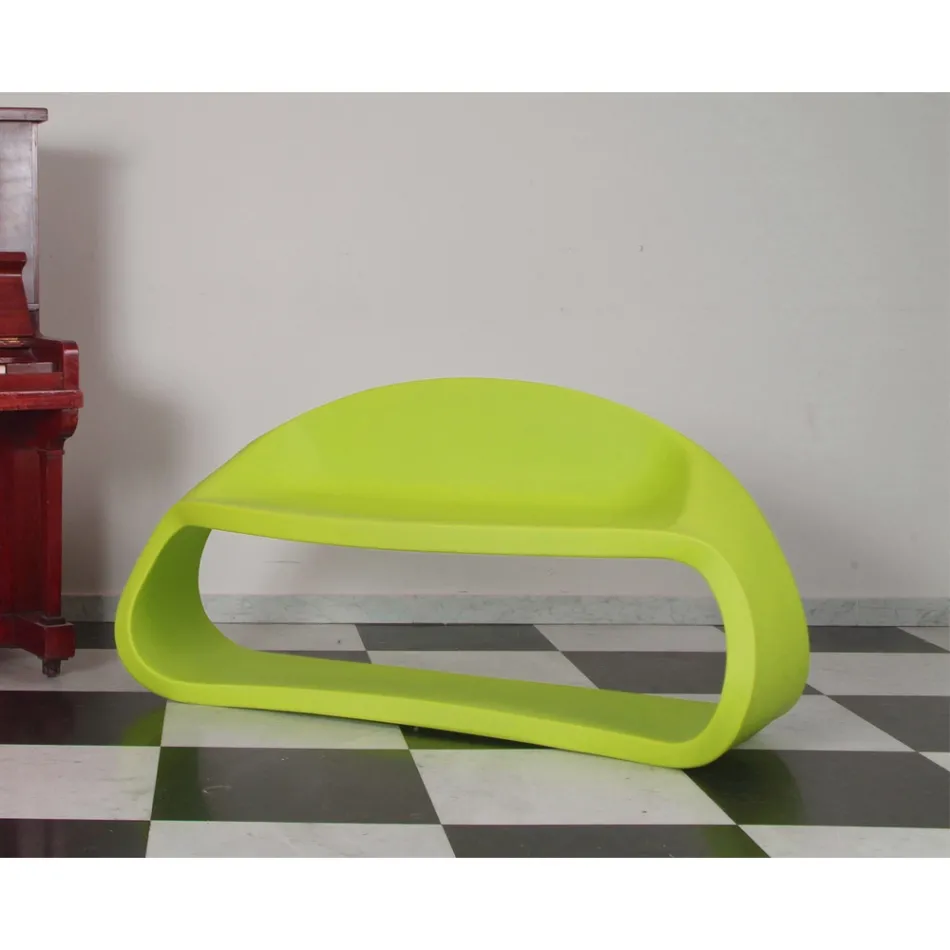 Two Seater Indoor or Outdoor Sofa in Polyethylene Made in Italy - Doubles Viadurini