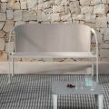 2 seater Outdoor Sofa with Aluminum Structure Made in Italy - Zaika