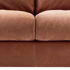 3 seater upholstered fabric sofa Grilli Joe 100 % made in Italy Viadurini