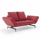 Ghia by Innovation design sofa bed in padded fabric Viadurini