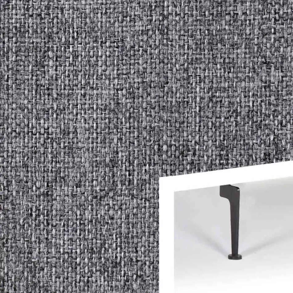 Modern design sofa bed Zeal by Innovation in padded fabric Viadurini