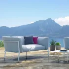 Modern Sofa for Outdoor or Indoor Removable Design Made in Italy - Carmine Viadurini
