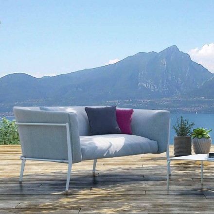 Modern Sofa for Outdoor or Indoor Removable Design Made in Italy - Carmine Viadurini