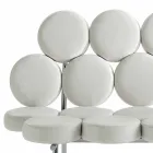 Modern Leather Sofa with Luxury Made in Italy Steel Structure - Arthur Viadurini