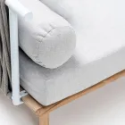 Modular Garden Sofa with 2 Rope Backrests - Bellatrix Viadurini