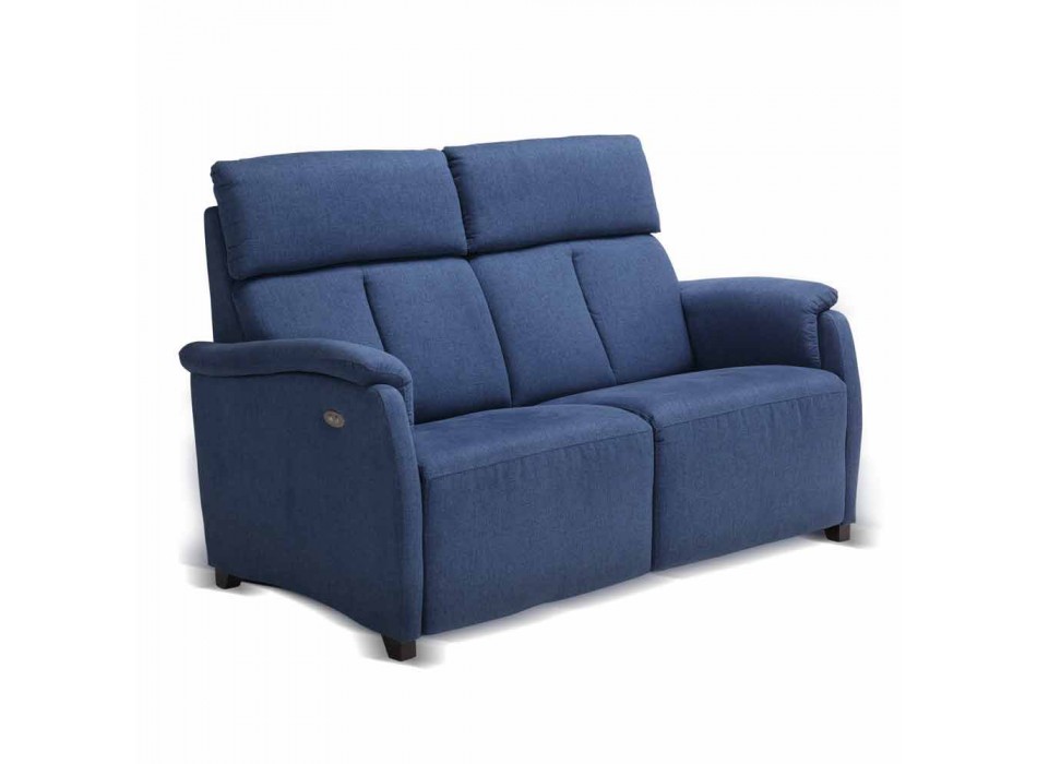 2-seater motorized sofa with 1 electric seat Gelso, modern design