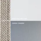 Outdoor Sofa in Steel Various Sizes and Cushions Included Made in Italy - Bronn Viadurini