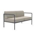 Outdoor Sofa in Steel Various Sizes and Cushions Made in Italy - Arwen