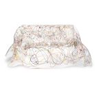 White or Multicolor Plexiglass Sofa Recyclable Inside Outside - Jolly Viadurini