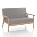 Sofa Made of Solid Pine Wood - Xenon