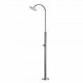 Stainless Steel Garden Shower with Round Shower Head Made in Italy - Norton