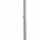 Stainless Steel Outdoor Shower with Timed Faucet Made in Italy - Modeo Viadurini