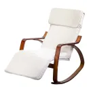 Indoor Swing Made of Birch Wood and Fabric - Abissi Viadurini