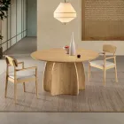 Two Chairs with Eco-Friendly Wood Frame and Padded MDF Seat - Loto Viadurini