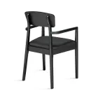 Two Chairs with Eco-Friendly Wood Frame and Padded MDF Seat - Loto Viadurini