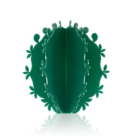 Decorative Element in Plexiglass in the Shape of a Cactus Made in Italy - Woody Viadurini