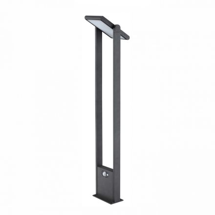 Outdoor Solar Led Spotlight in White or Matt Black Aluminum - Agorio Viadurini