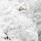 Linen Pillowcase with White Lace for Luxury Design Bed Made in Italy - Kiss Viadurini