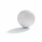 Modern Sphere Paperweight in Italian Satin White Marble, 2 Pieces - Sphere Viadurini
