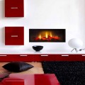 Electric Fireplace Insert High definiton Screen Edimburgh Single