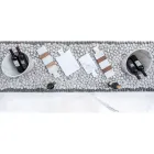 Wine or Champagne Glacette in White Carrara Marble Made in Italy - Ciotti Viadurini