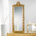 Large floor / wall mirror with a classic Tiara design, 86x220 cm