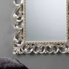 Large vertical wall mirror with Paris decorated frame Viadurini