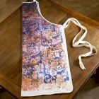 Italian Handcrafted Apron in Cotton with Manual Art Print - Brands Viadurini