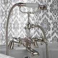 Classic Bath Edge Group with Brass Hand Shower Made in Italy - Ercolina