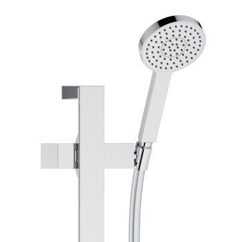 2-Way Shower Group with sliding rail, Round or Square Rosette - Kristio