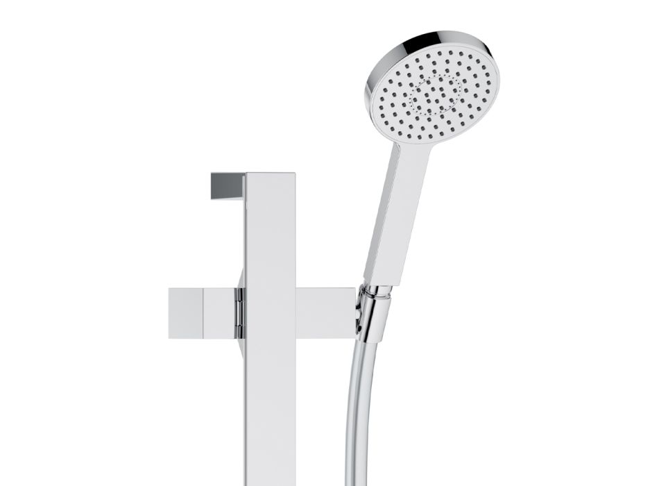 2-Way Shower Group with sliding rail, Round or Square Rosette - Kristio