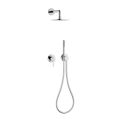 2-Way Shower Group Showerhead and Hand Shower with Round or Square Rosette - Imperio