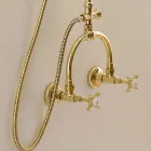 Shower Group with Brass Rod Vintage Made in Italy – Katerina Viadurini