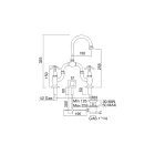 Vintage Mixer Group for Bridge Basin in Brass Made in Italy - Klarisa Viadurini