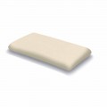 Pillow in Ergonomic Memory Foam 13 cm high Made in Italy, 2 pieces - Magnolia