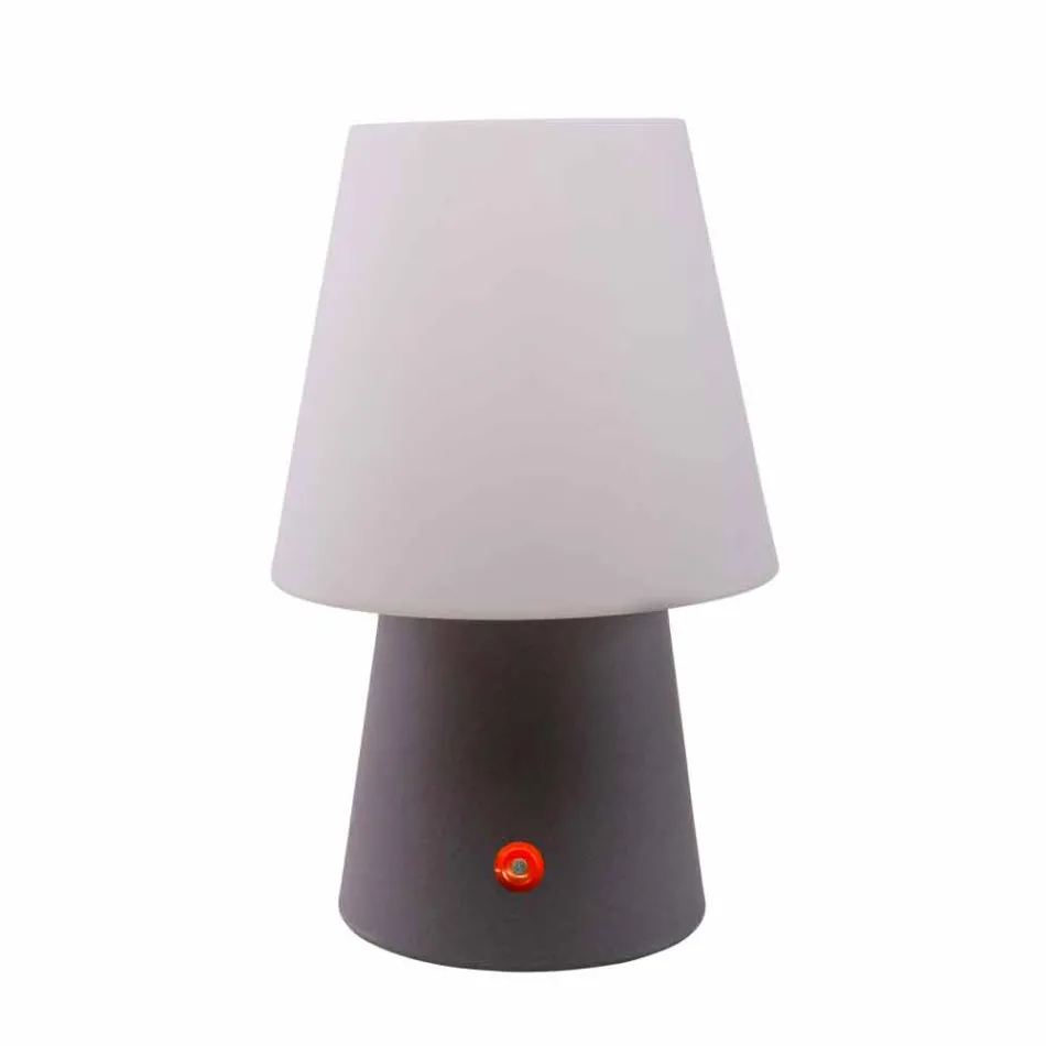 Rechargeable LED Lamp in Colored Plastic for Indoor or Outdoor - Fungostar Viadurini