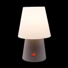 Rechargeable LED Lamp in Colored Plastic for Indoor or Outdoor - Fungostar Viadurini