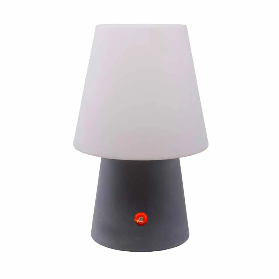 Rechargeable LED Lamp in Colored Plastic for Indoor or Outdoor - Fungostar Viadurini