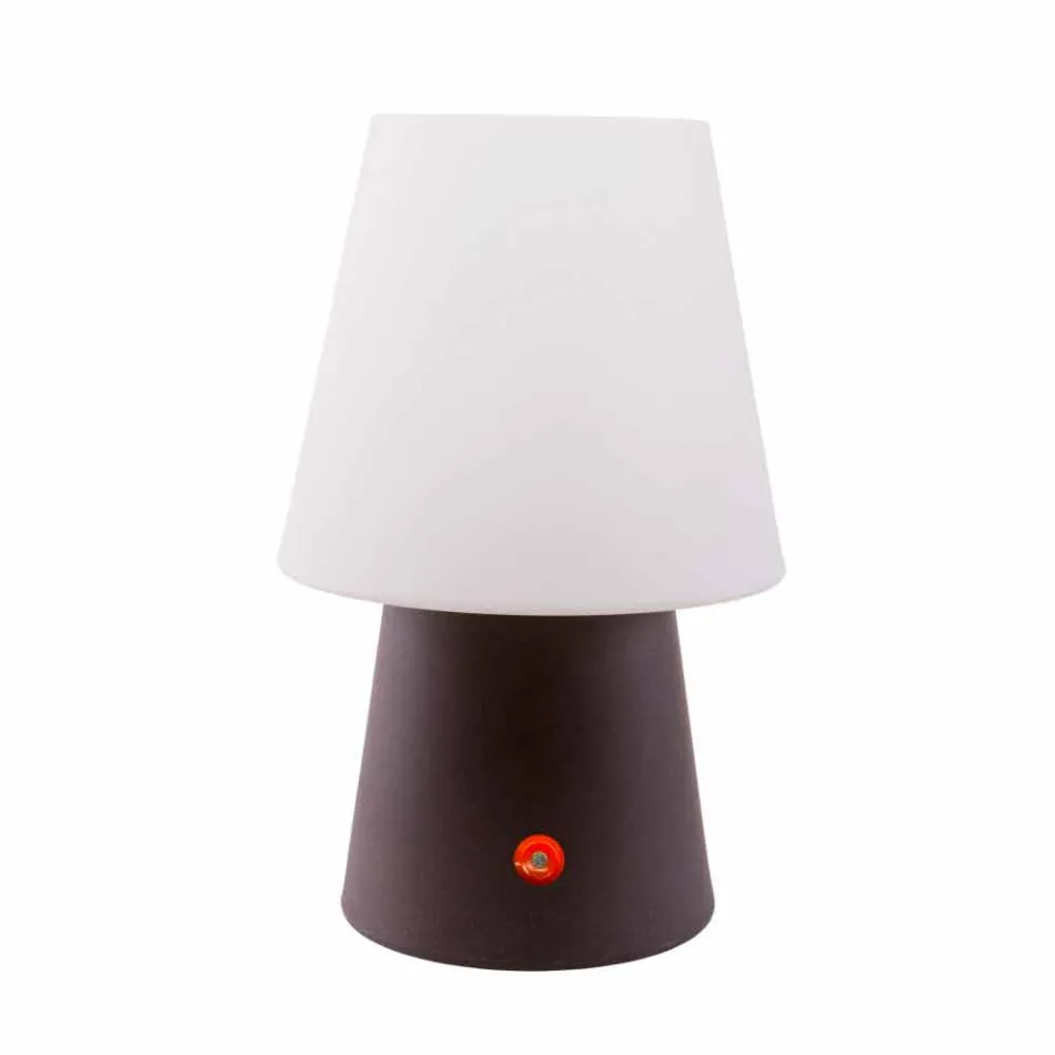 Rechargeable LED Lamp in Colored Plastic for Indoor or Outdoor - Fungostar Viadurini