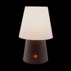 Rechargeable LED Lamp in Colored Plastic for Indoor or Outdoor - Fungostar Viadurini